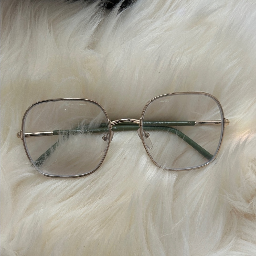 NEW Prada PR 56WV 02H1O1 54 Brown/Beige Eyeglasses PRESCRIPTION - Picture 8 of 16